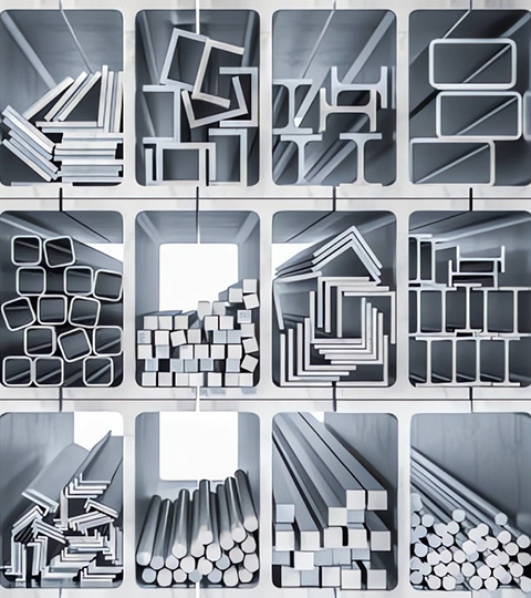 Aluminum Extrusion Profile, Standard aluminum profiles