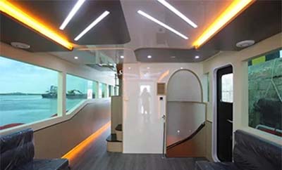 aluminum ship interior decoration pictures