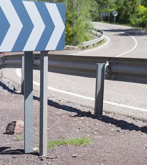 Customization Aluminum Highway Guardrails